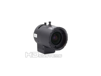 Kamerový systém / set, bezpečnostní kamera: Variofokální objektiv s manuální clonou