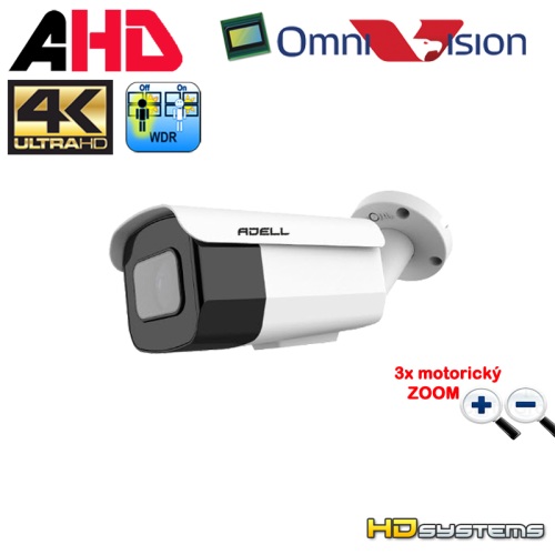 Bezpečnostní kamera ADELL HD-65H8X