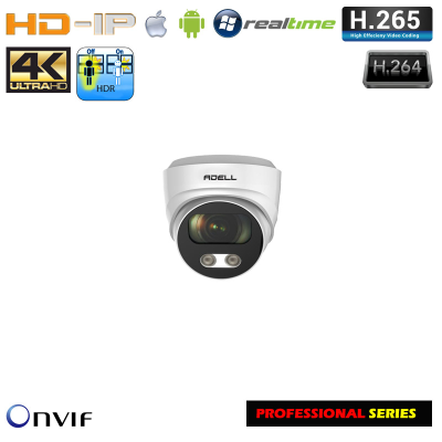 IP bezpečnostní kamera ADELL  HD-IPV30H8E