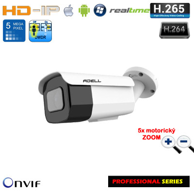 IP bezpečnostní kamera ADELL  HD-IP65HS5X