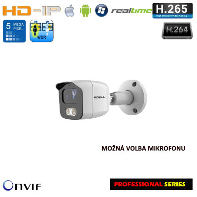 IP bezpečnostní kamera ADELL HD-IP30HS5C