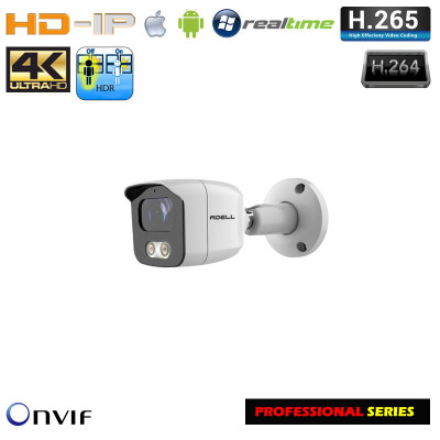 IP bezpečnostní kamera ADELL  HD-IP30HS8